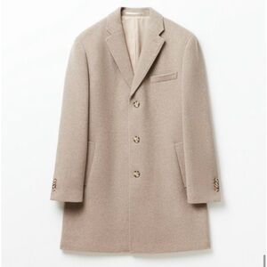 Sfera men’s coat size Large (44) color stone